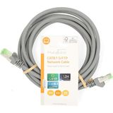 Nedis - Cat 8.1 - Netwerkkabel - Grijs - Rond - 3 m - S/FTP
