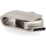 Nedis - USB Stick - 64 GB - USB A en USB C - Metaal