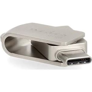 Nedis Flash drive, 64 GB, USB-A/USB-C leessnelheid: 90 MB/s, schrijfsnelheid: 20 MB/s