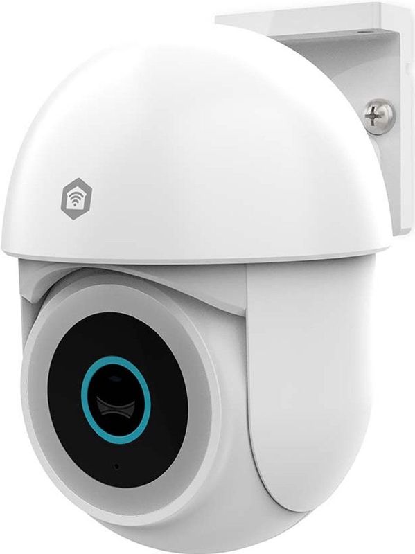 SmartLife - PT Camera - Beveiligingscamera - Wit - 3MP - Met WiFi en Spotlight