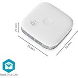 Nedis - SmartLife Rookmelder - Wi-Fi - Batterij Gevoed - Wit - 3 Stuks