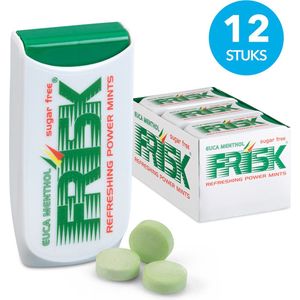 Frisk Eucalyptus tab Suikervrij 1x12stuks