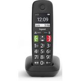 Gigaset E290E - Trio Senioren DECT telefoon - Zwart