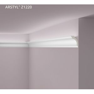 Kroonlijst NMC Z1220 ARSTYL Noel Marquet Sierlijst Lijstwerk Indirecte verlichting tijdeloos klassieke stijl wit 2 m