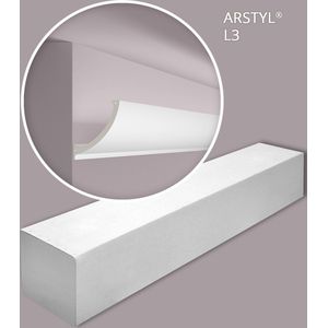 NMC L3-box ARSTYL Noel Marquet 1 doos 8 stukken Afdeklijst Indirecte verlichting modern design wit | 16 m