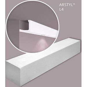 NMC L4-box ARSTYL Noel Marquet 1 doos 11 stukken Afdeklijst Lijstwerk modern design wit | 22 m