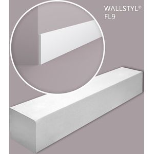 NMC FL9-box WALLSTYL Noel Marquet 1 doos 16 stukken Plint Frieslijst tijdeloos klassieke stijl wit | 32 m