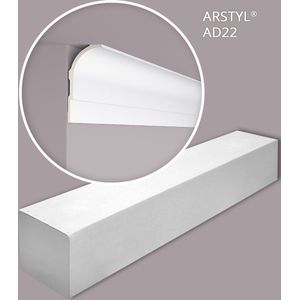 NMC AD22-box ARSTYL Noel Marquet 1 doos 10 stukken Kroonlijst Indirecte verlichting modern design wit | 20 m