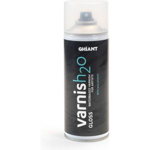 Ghiant H²O vernis - Watergebaseerde vernis - Glanzend - Spuitbus - 400ml