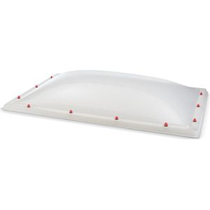 Skylux polycarbonaat lichtkoepel enkelwandig - heatstop 1100 x 1400 mm