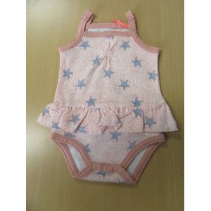 Noukie's - Body - Meisje Zonder mouw - Met rokje - Ster - 1 jaar  80