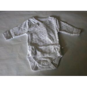 Noukie's - Body- Lange mouw - Stip - Premature - 46 00maand.