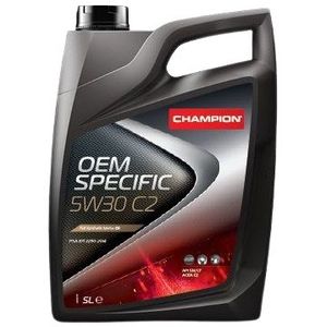 Champion - OEM Specific - Motorolie - 5W30 C2 - 5 Liter - Volledig Synthetisch