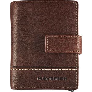 Maverick rough gear - pasjeshouder - creditcardhouder - super compact - RFID - bruin