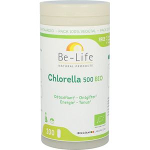 Be-Life Chlorella 500 bio 200 tabletten
