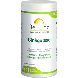 Be-Life Gink-go 3000 bio 180 softgels