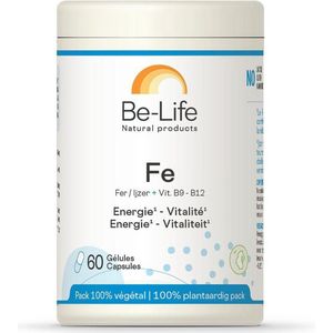Fe Minerals Be Life Nf Gel 60x100mg