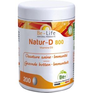 Be-Life Natur-D 800  200 capsules