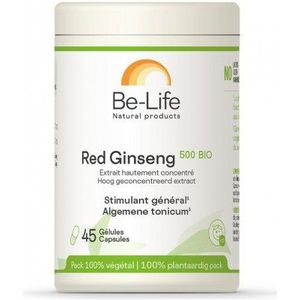 Be-Life Red Ginseng 500 Bio Capsules 45 stuks