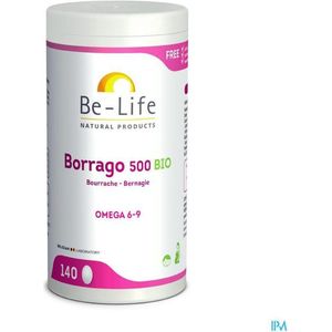 Be-Life Borrago 500 bio 140 capsules