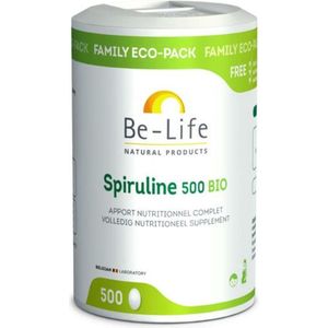 Be-Life Spiruline 500 bio 500 tabletten