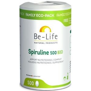 Be-Life Spiruline 500 bio 500 tabletten