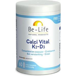 be-life Calci vital k2-d3 60 capsules