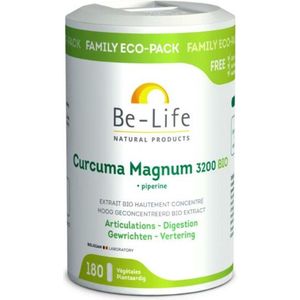 be-life Curcuma magnum 3200 & piperine bio 180 Capsules