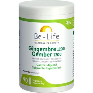 Be-Life gember 1200 bio 90 Vegetarische capsules