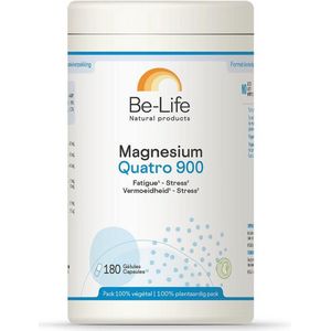 Magnesium Quatro 900 Be Life Caps 180