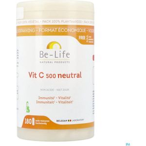 Be-Life Vitamine C500 neutraal 180 capsules