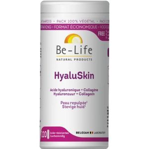 Hyaluskin Be Life Caps 120 - Huidverzorging Supplement voor Hydratatie en Elasticiteit