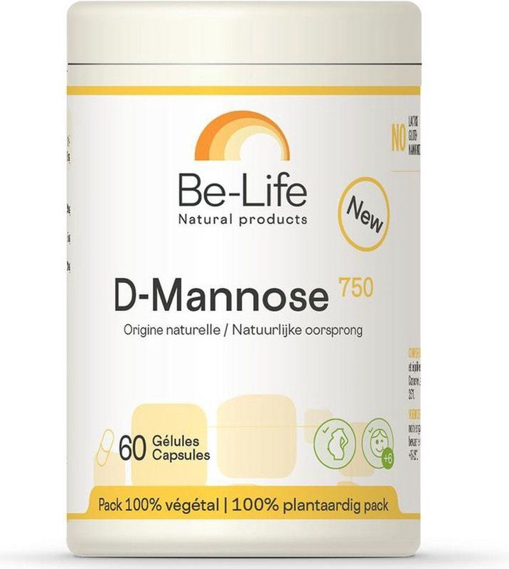 D-Mannose - 750mg - Natuurlijke Oplossing - Urinewegklachten