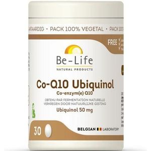 Be-Life - Co Q 10 Ubiquinol - Vitaminepreparaat - 30 Capsules