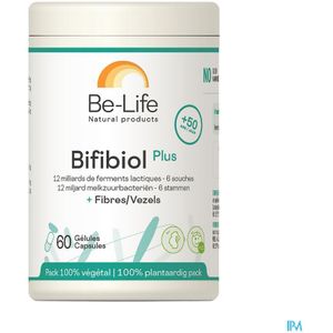 Bifibiol Plus - Probiotica - 50+ - Zuurbestendige Capsules - 6 Bacteriestammen