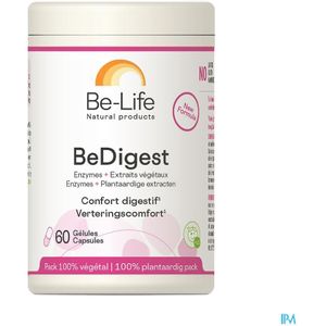 BeDigest - Spijsverteringsenzymen - Plantenextracten - 60 Capsules