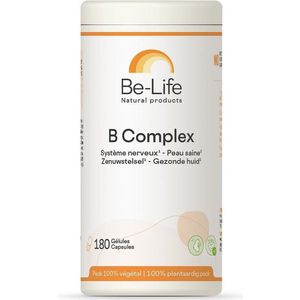 Be-Life - B Complex Capsules - 180 Stuks - Vitamine B Aanvulling