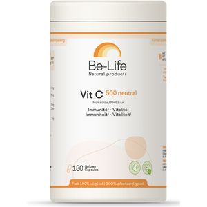 Vit C 500 Neutral Be Life Caps 180