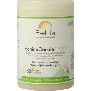 Be-Life - Echinacerola Bio - Geconcentreerde Plantenextracten - 60 Capsules