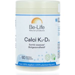 Be-Life - Calci K2 D3 - Vitaminen met Mineralen - 6 Capsules