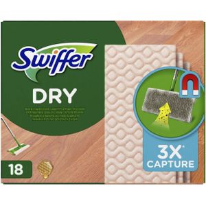 Swiffer Droge Vloerdoekjes Houten vloeren 18 stuks