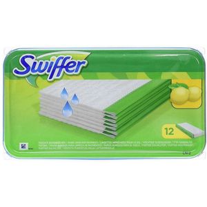 Swiffer Vloerdoekjes Nat Voordeelverpakking 12 x 12