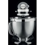 KitchenAid keukenmachine - Artisan - Keukenrobot met 5 accessoires uit roestvrij staal en schenkschild - 300 W - 4,8 L - Onyx zwart