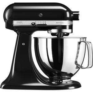 KitchenAid Keukenrobot - Keukenmachine Artisan met 300 Watt - 4,8 L, Onyx Zwart