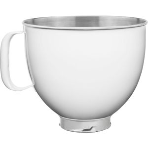 KitchenAid - 5KSM5SSBWH - Kom - Wit - 4,8 l