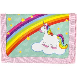 Portemonnee Eenhoorn - Roze - Regenboog