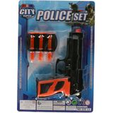 LG Imports Politie speelgoed set - pistool met accessoires - verkleed rollenspel - plastic - voor kinderen