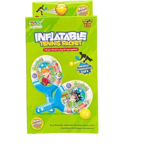 Opblaasbare Tennisrackets - inclusief bal en pomp