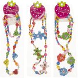 Kinderketting en Armband - Hout