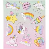 Stickervel Eenhoorn